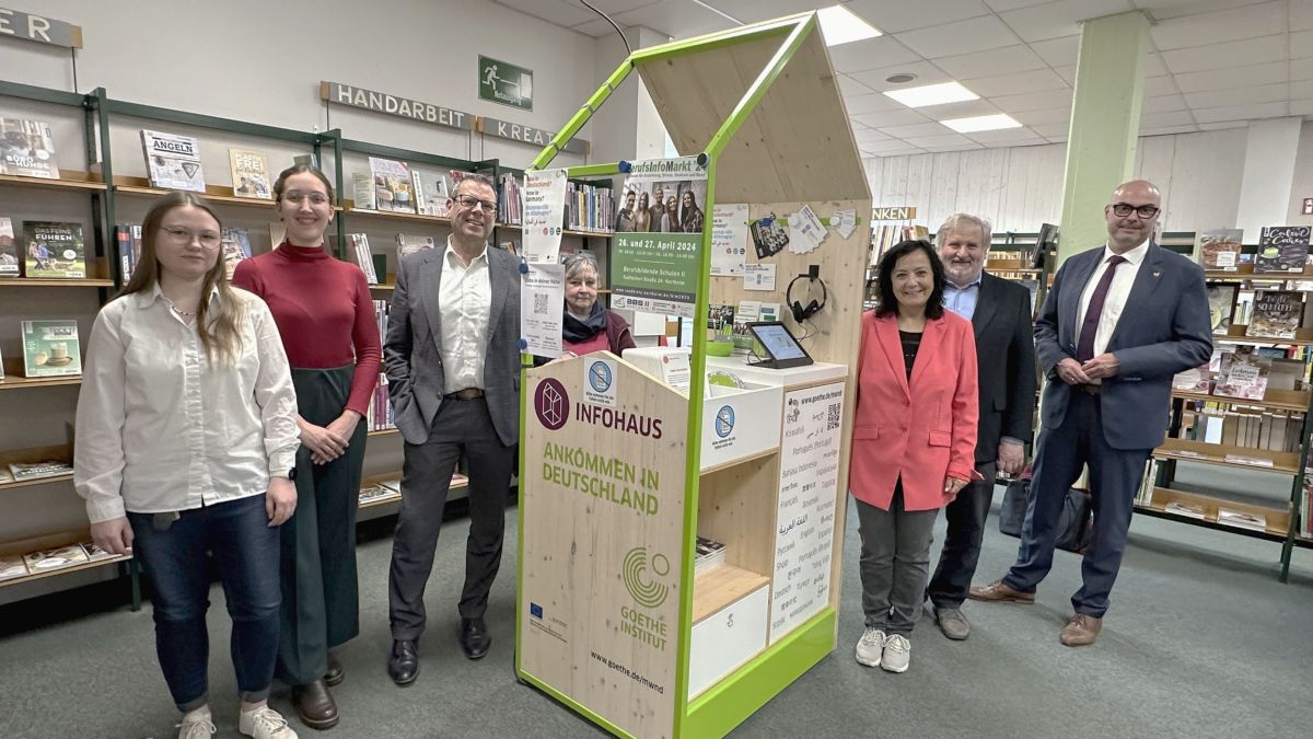 Infohaus für Zugewanderte vom Goethe-Institut nun auch im Landkreis Northeim: Informationen über Bildung, Leben und Arbeiten in Deutschland