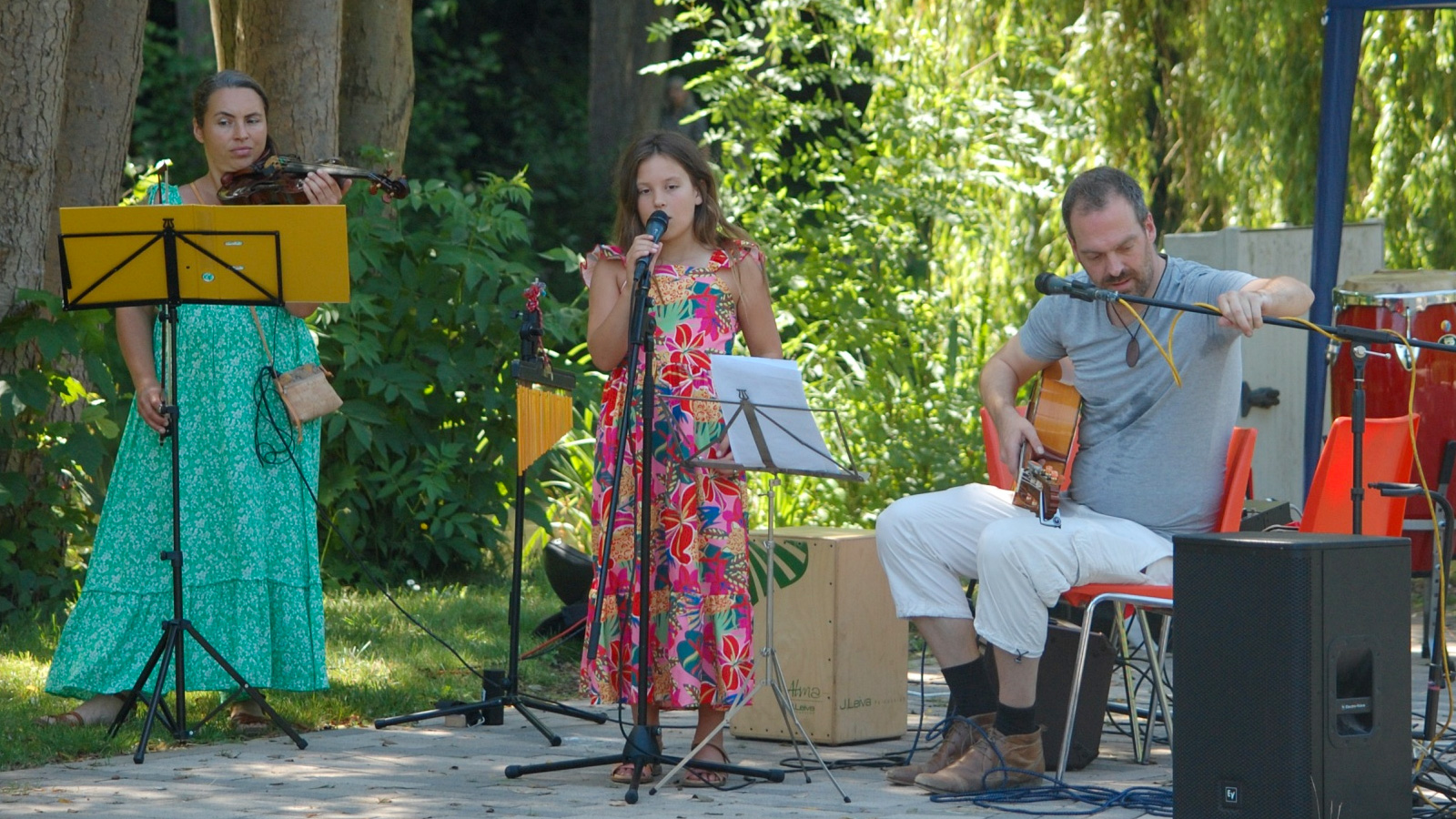 „Fête de la Musique“ begeistert an den Osterbergseen mit 20 Musikacts und vielfältigem Rahmenprogramm