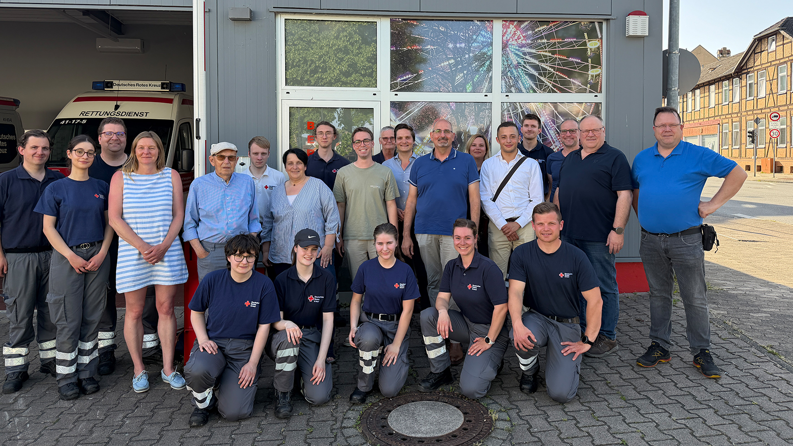 CDU-Stadtverband Einbeck besucht neuen DRK-Stützpunkt und spricht über Katastrophenschutz