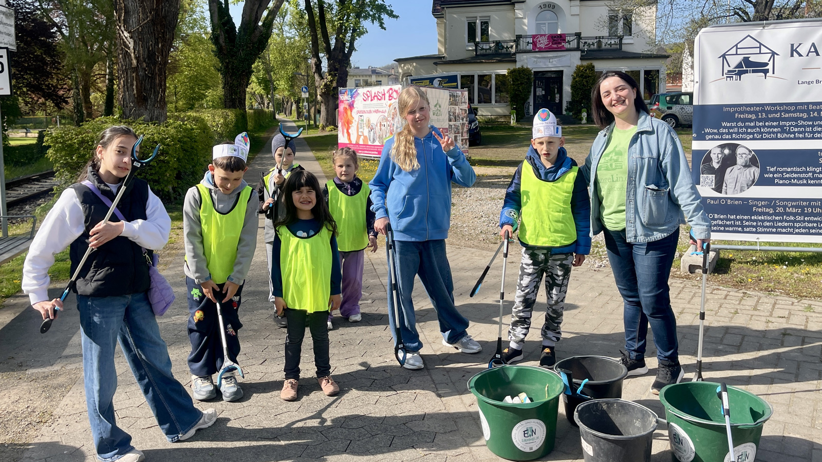 Junge Linde Einbeck organisiert Earth-Day-Aktion mit Basteln und Müllsammeln in der Innenstadt