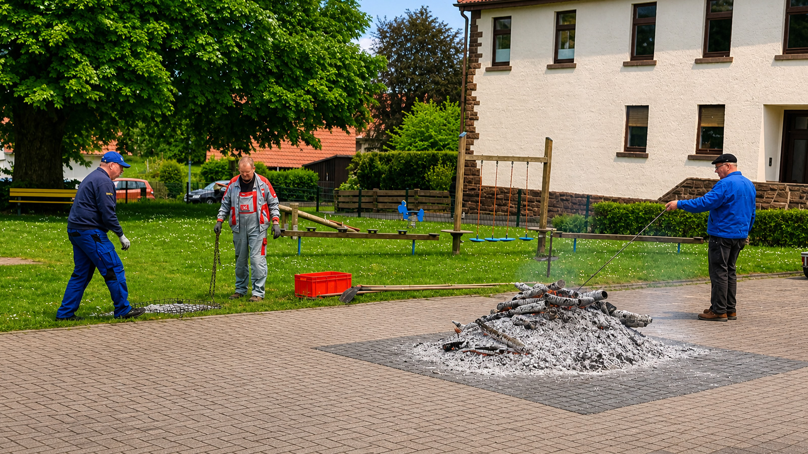 Schützenverein Mackensen lädt zu traditionellem Mettbraten an Himmelfahrt auf den Grillplatz ein