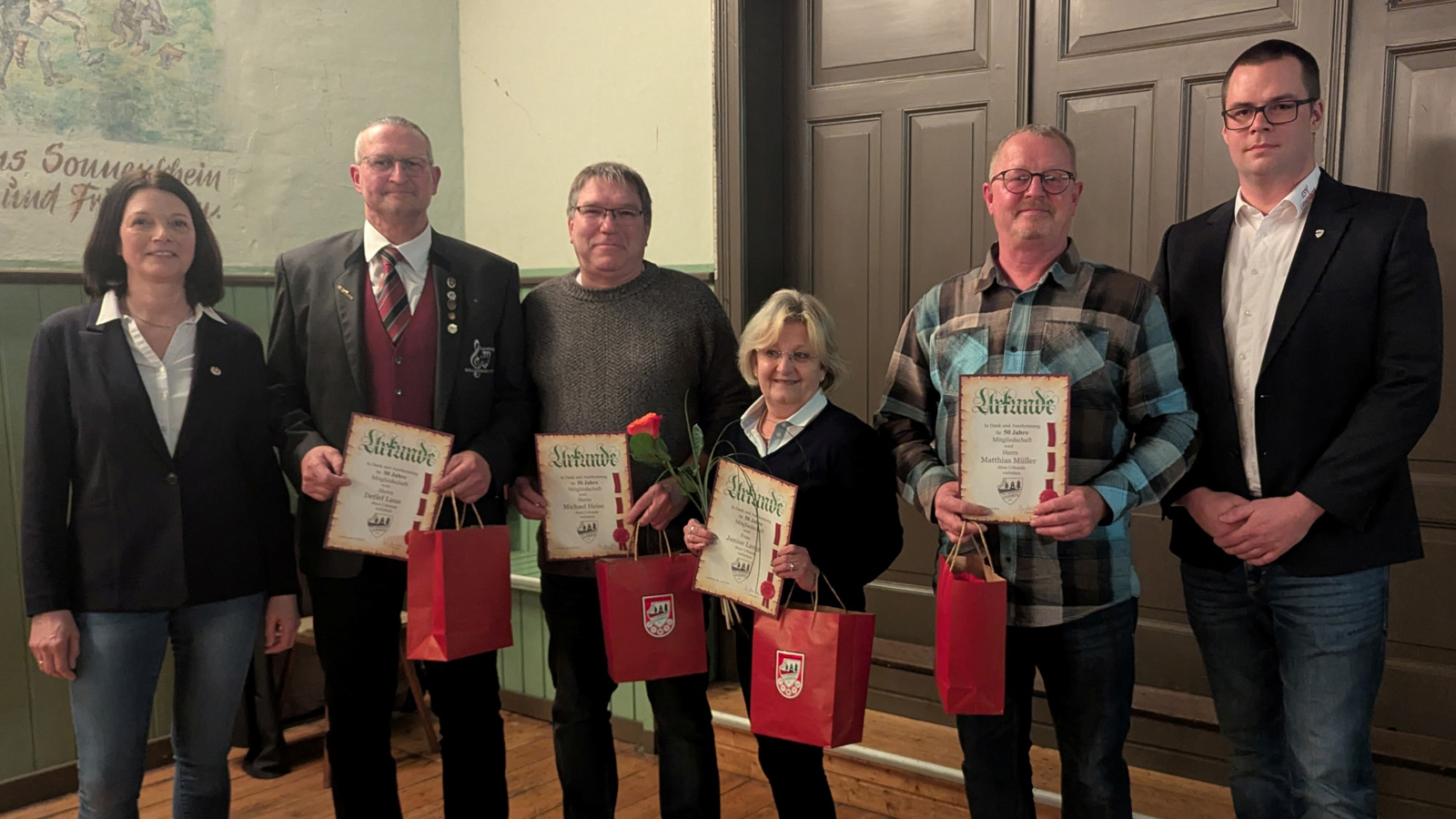 TSV Germania Lauenberg blickt positiv in die Zukunft: Jahreshauptversammlung mit Rückblick und Vorschau sowie Ehrungen