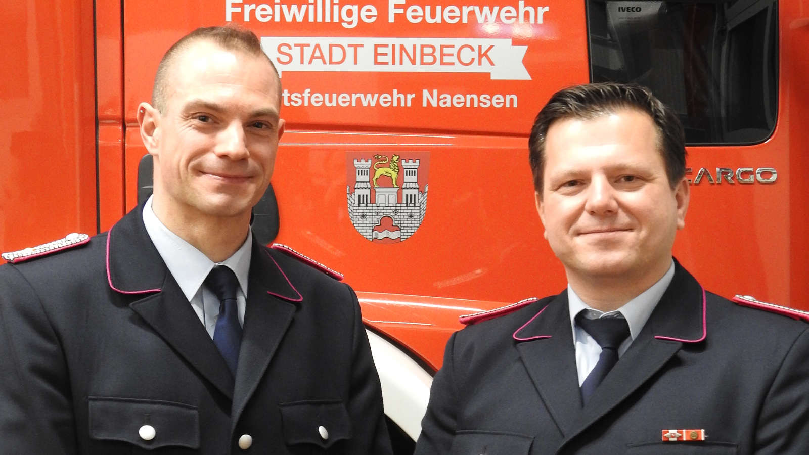 Altes Führungsduo: Nikolas Dickhuth und René Buchhagen.
