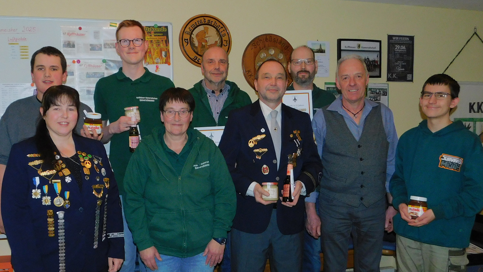 Kyffhäuser Kameradschaft Sievershausen zieht Bilanz mit Erfolgen, Wahlen und zahlreichen Ehrungen
